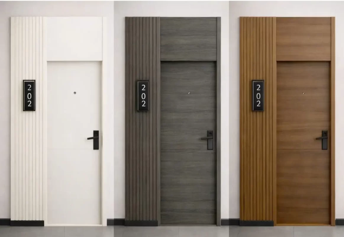 Mẫu cửa gỗ chống cháy cho chung cư cao cấp tại Nha Trang đạt chuẩn 2026
