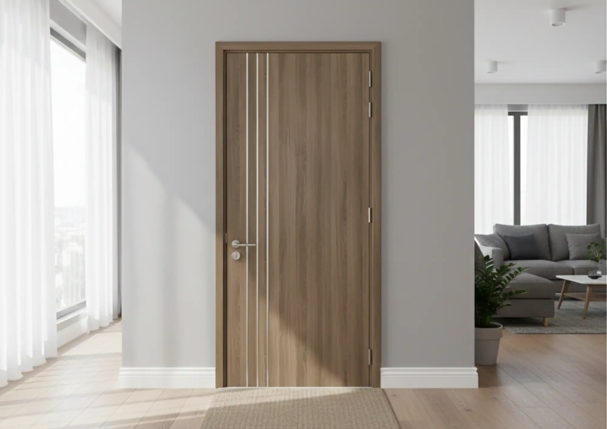 Nhà phố TPHCM với giải pháp cửa chống cháy an toàn