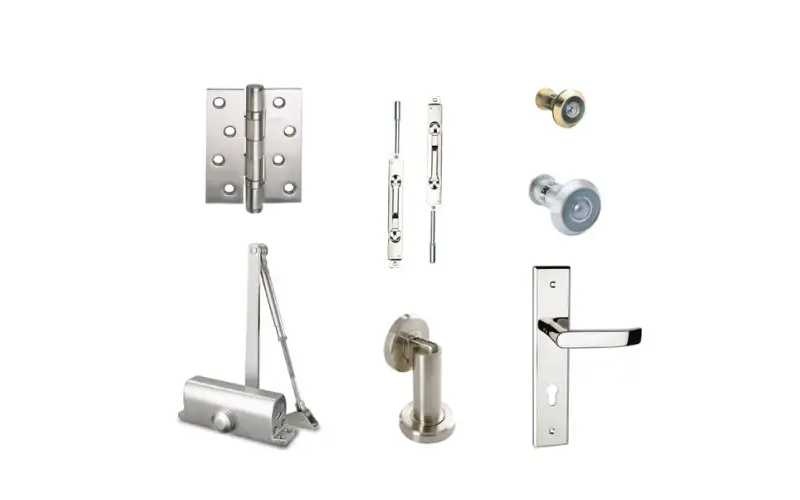 Chuẩn bị cửa gỗ chống cháy và phụ kiện trước khi kiểm tra công trình