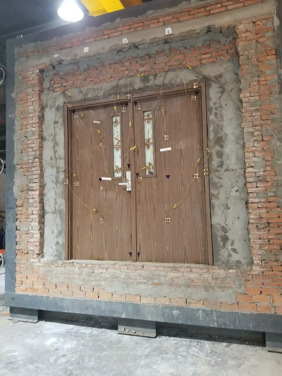 Thử nghiệm cửa gỗ chống cháy theo tiêu chuẩn EI30 EI60