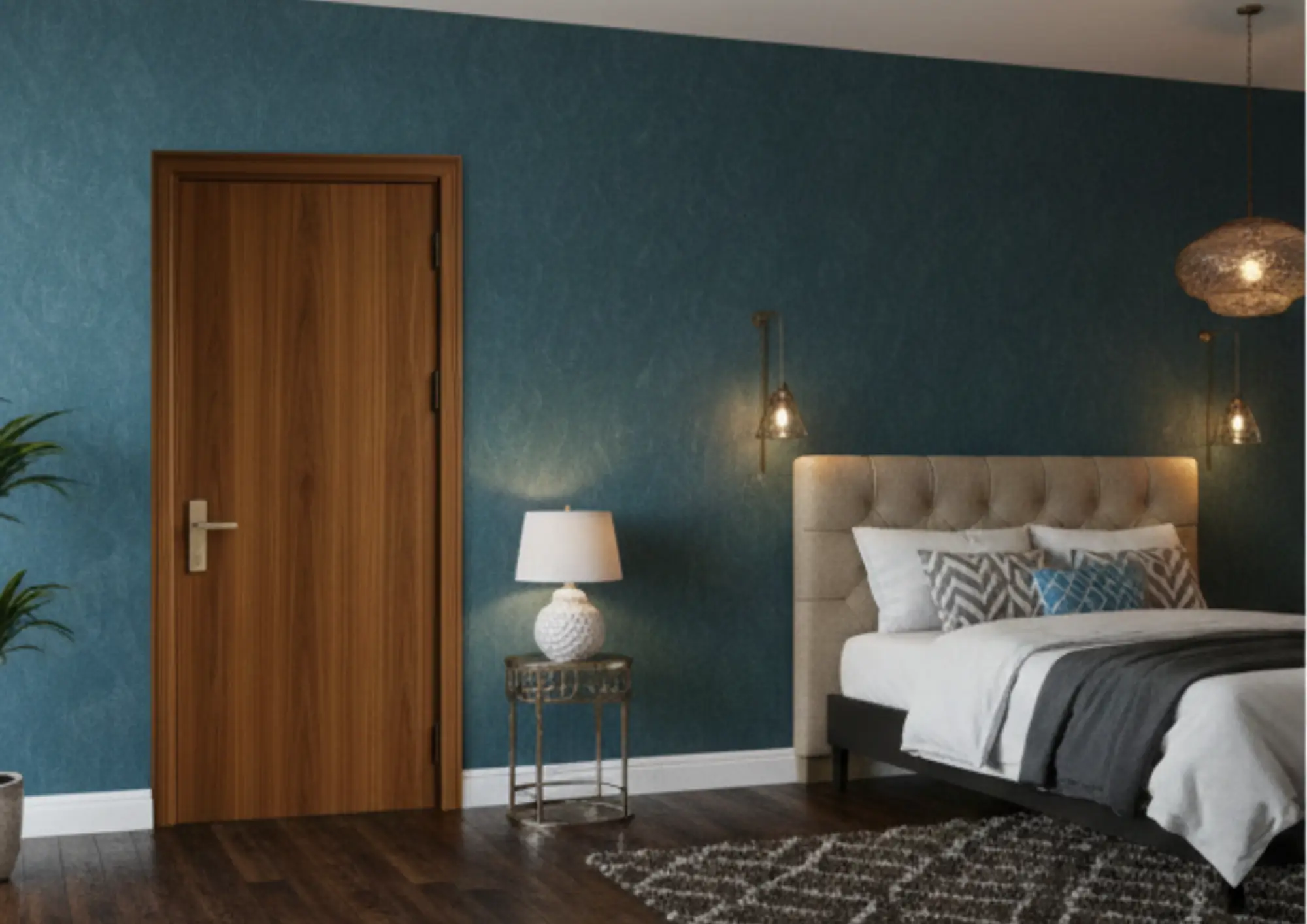 Bề mặt cửa composite chống ăn mòn muối biển