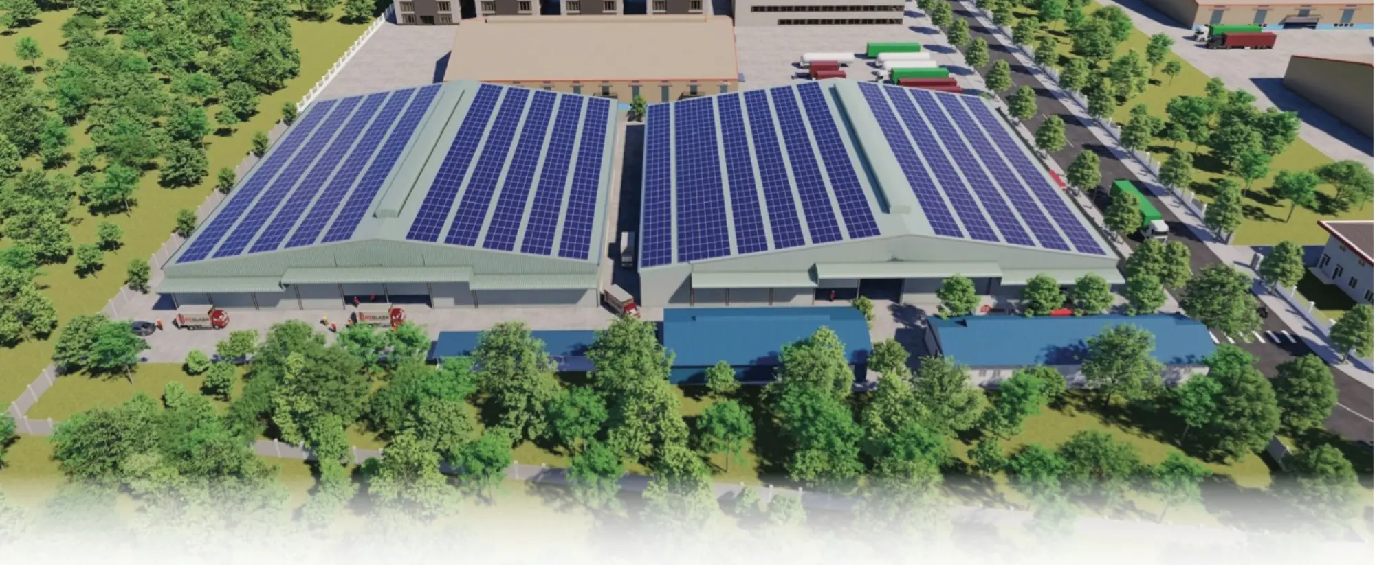 Bối cảnh nhà xưởng tại Thủ Đức