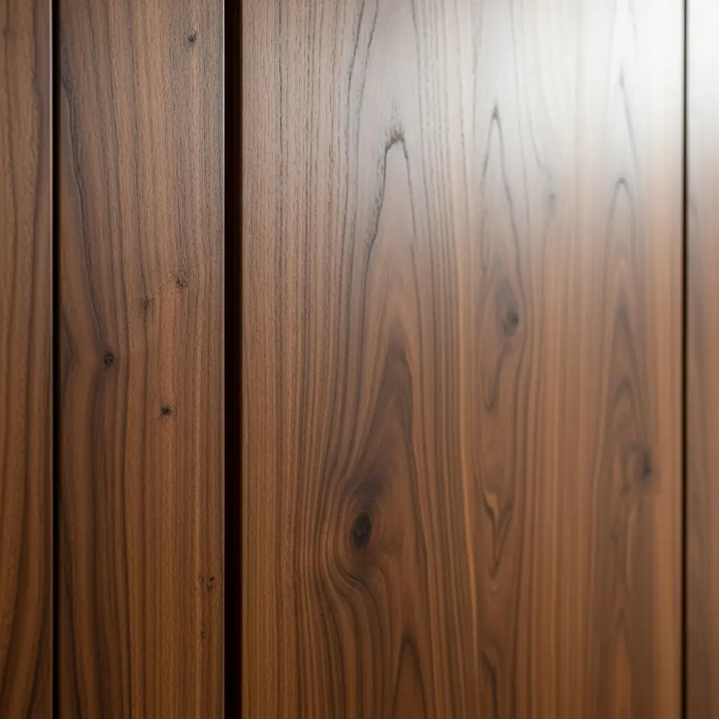 Cận cảnh bề mặt vân gỗ của cửa thép chống cháy cao cấp Shopdoor