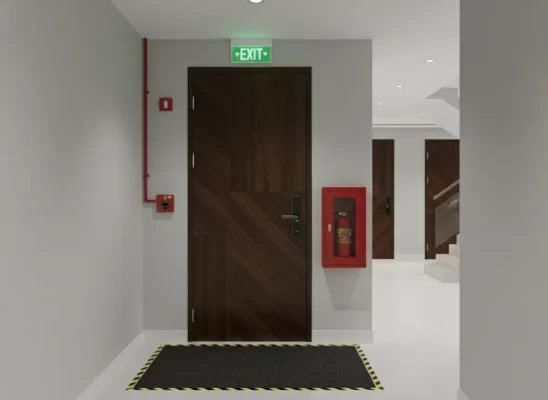 Cửa chống cháy cho nhà phố Thủ Đức đạt chuẩn PCCC