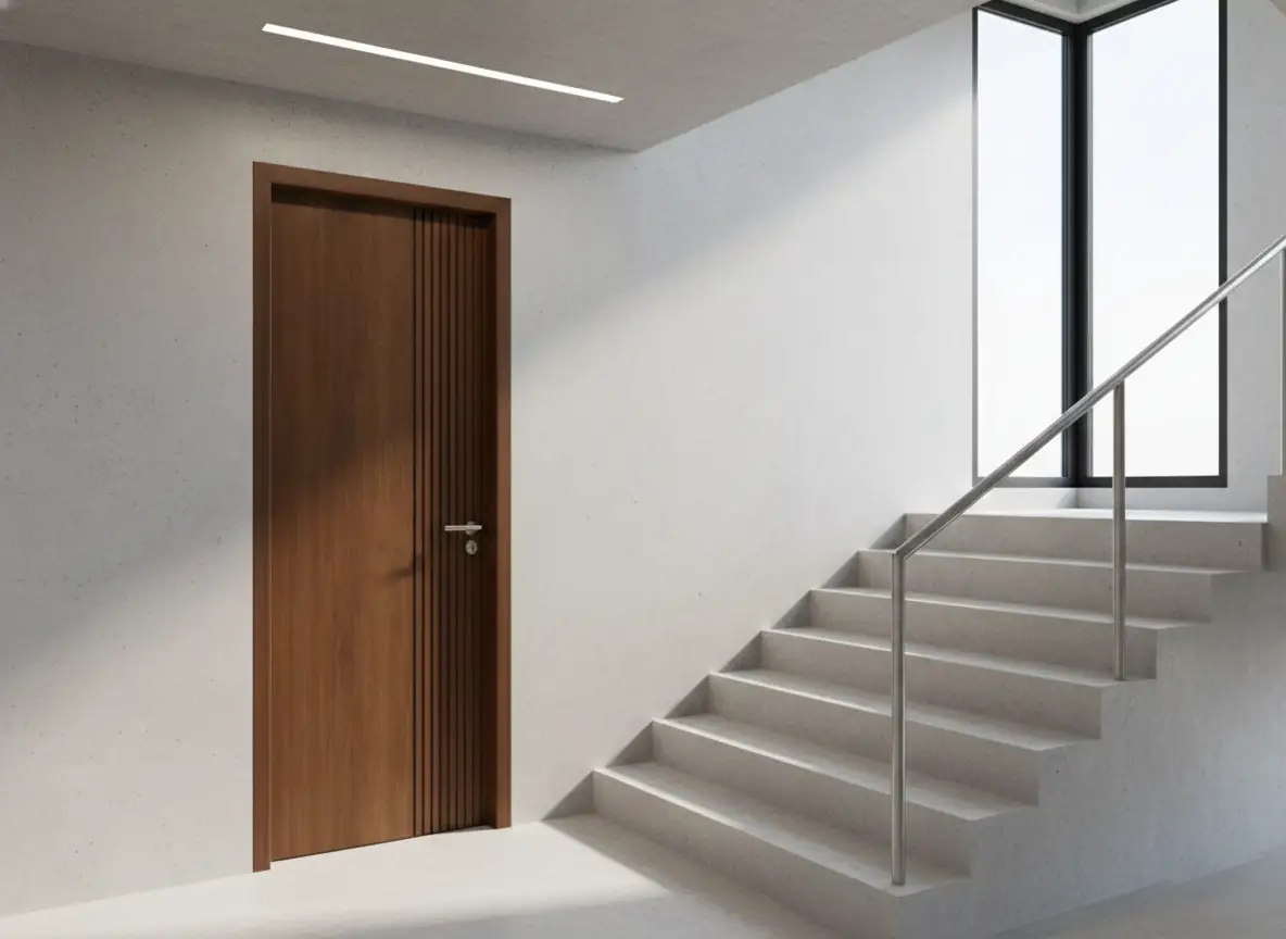 cửa chống cháy cho thang bộ tòa nhà