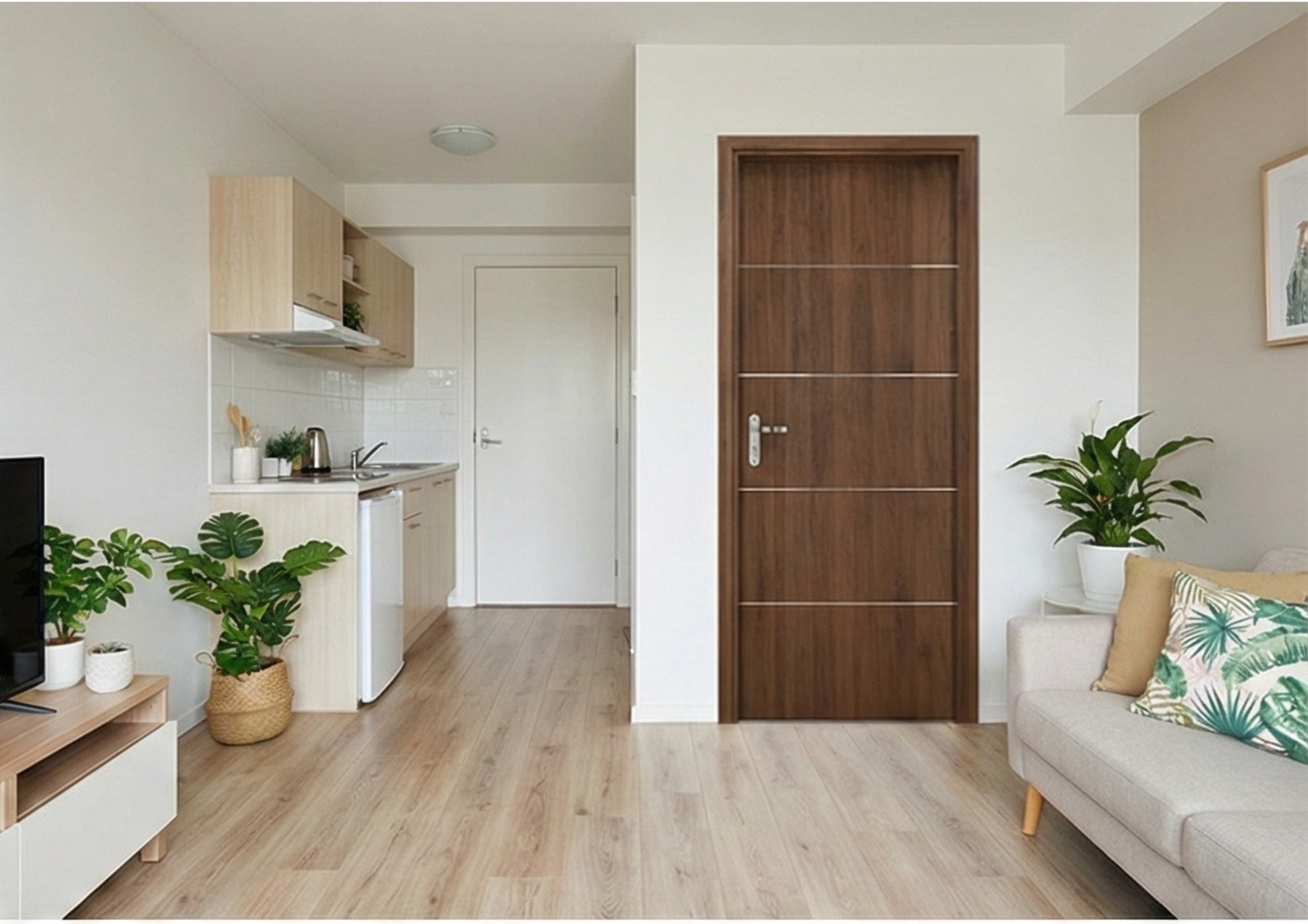 Cửa chống cháy EI60 phù hợp nhà cấp 4