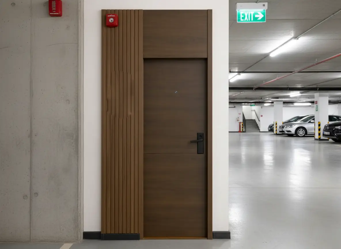 Cửa chống cháy lối thoát hiểm khu đô thị dân cư