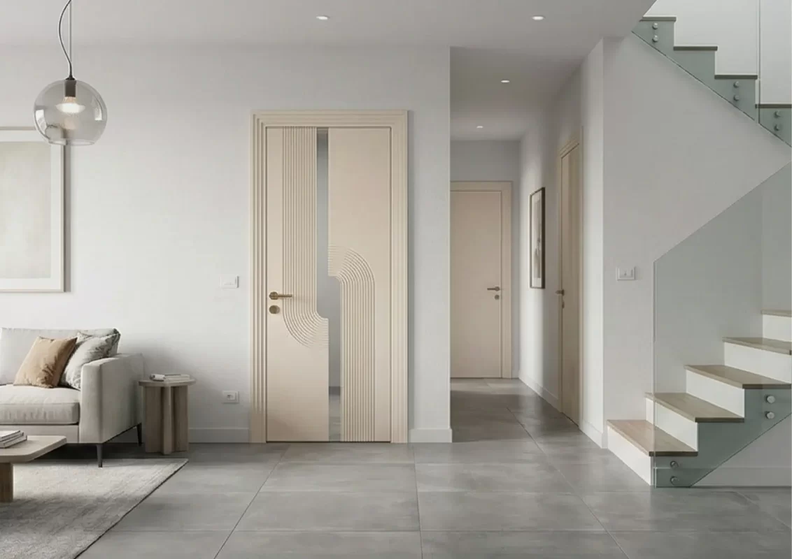 Cửa chống cháy lắp đặt cho nhà phố tại Quận 12