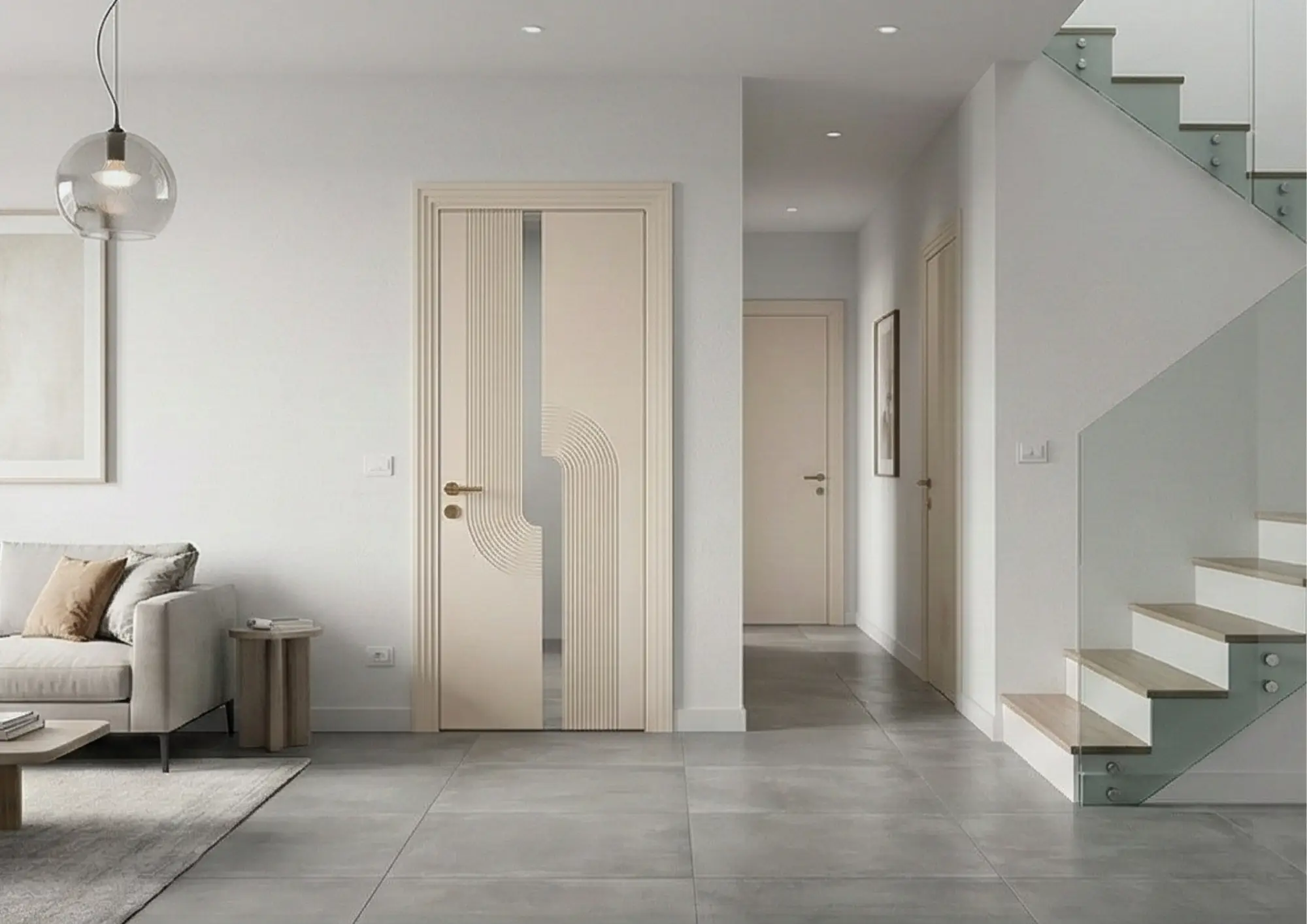 Cửa chống cháy lắp đặt cho nhà phố tại Quận 12