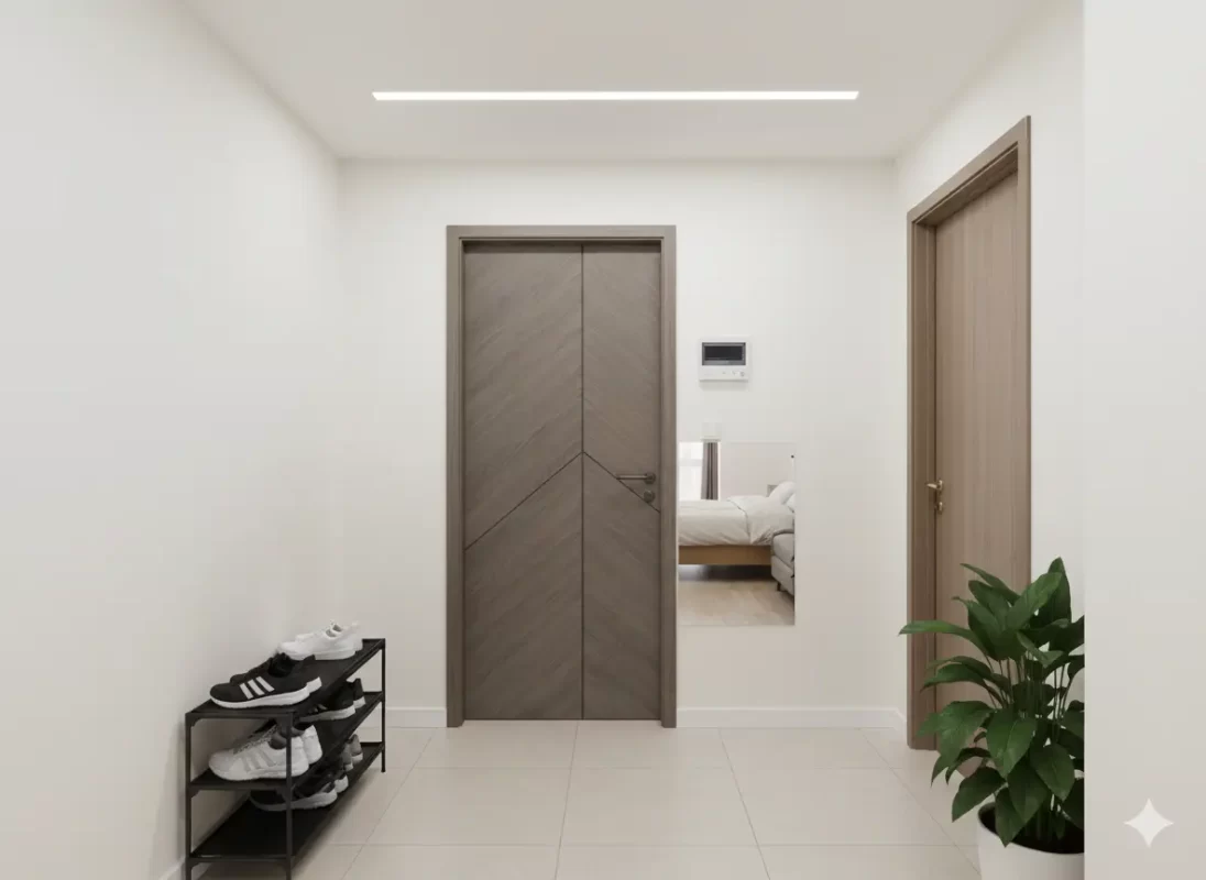 Cửa chống cháy lắp đặt cho phòng nhà trọ cho thuê tại Thủ Đức