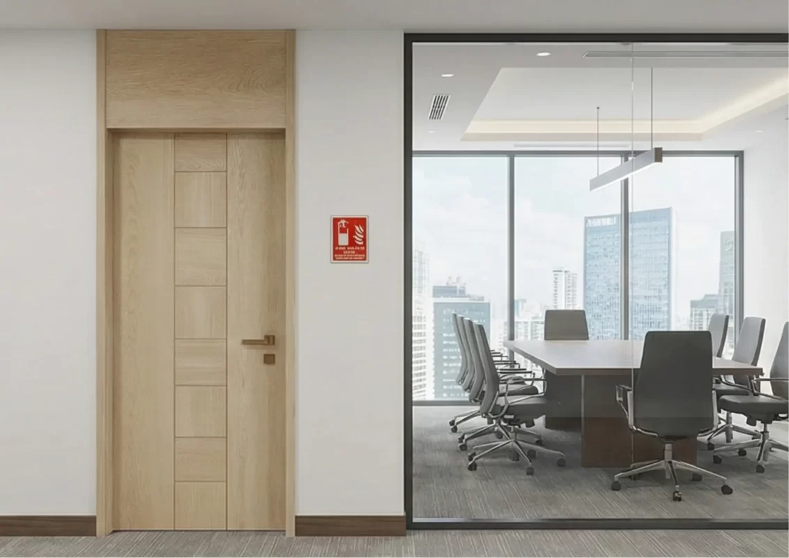 Cửa chống cháy cho tòa nhà văn phòng tại TPHCM