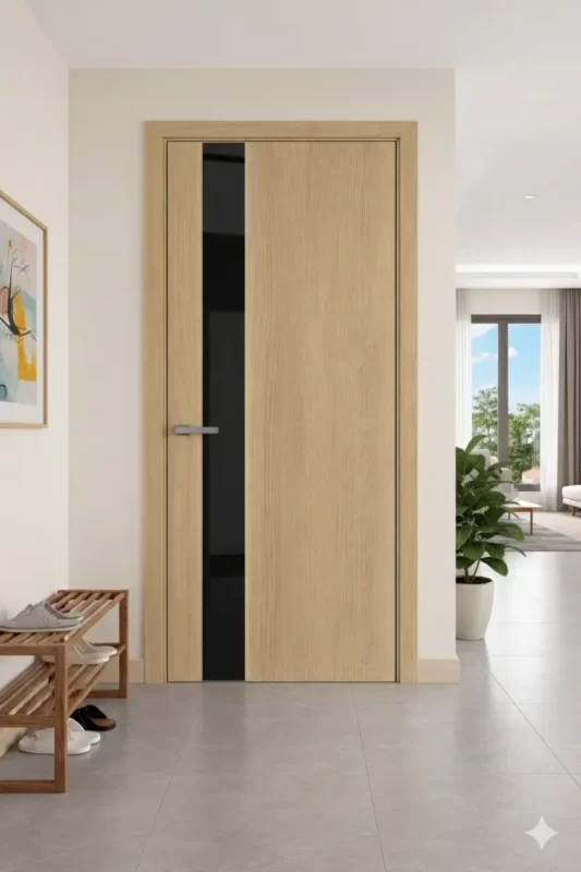 Cửa nhựa composite hoàn thiện tại nhà ở Quy Nhơn