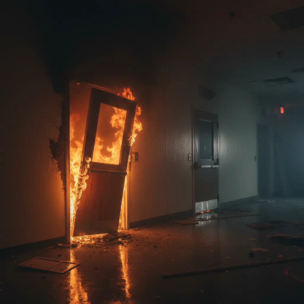 Hệ quả khi lắp đặt cửa chống cháy không đúng tiêu chuẩn