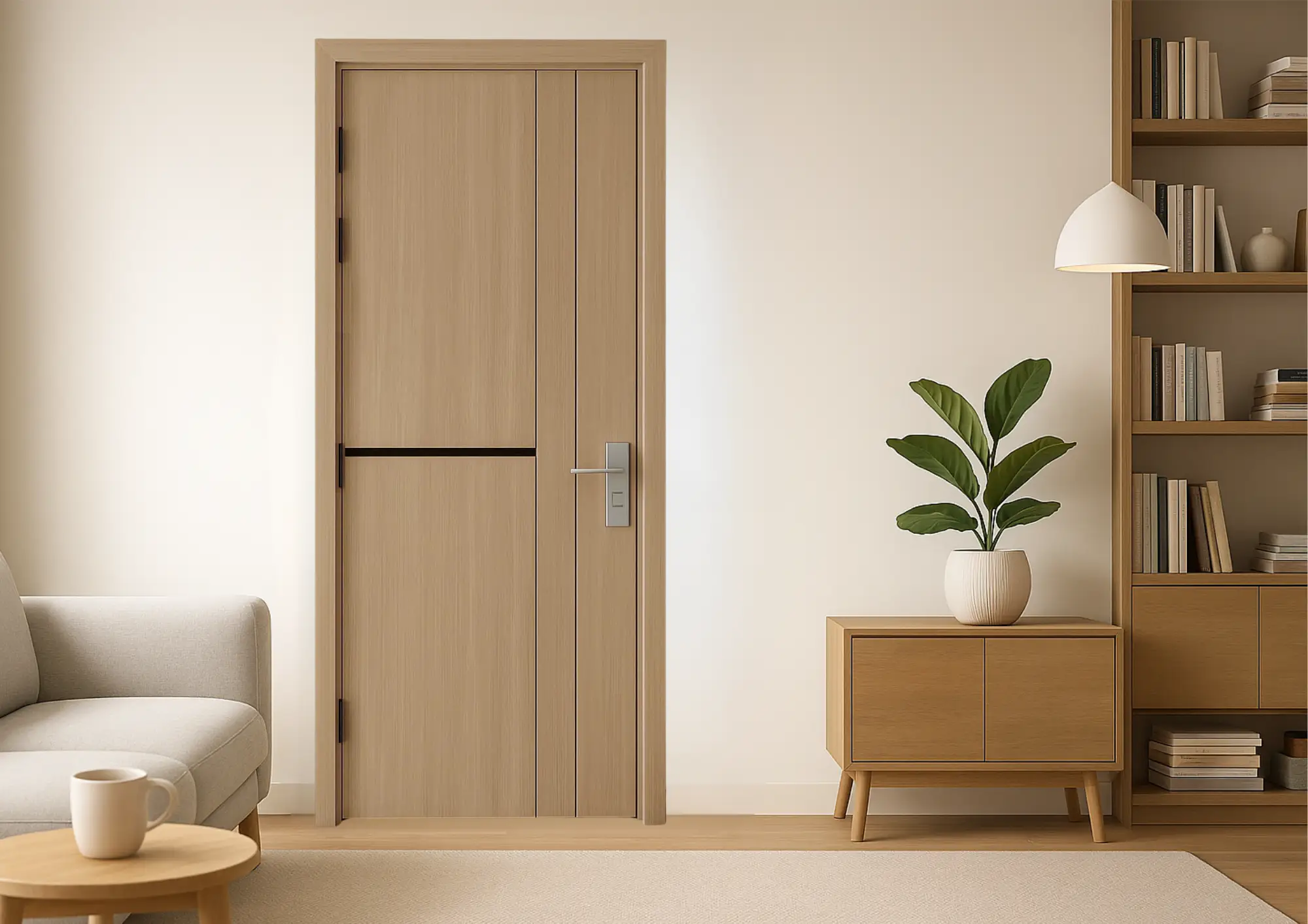 Lắp đặt cửa composite Bình Định thực tế công trình