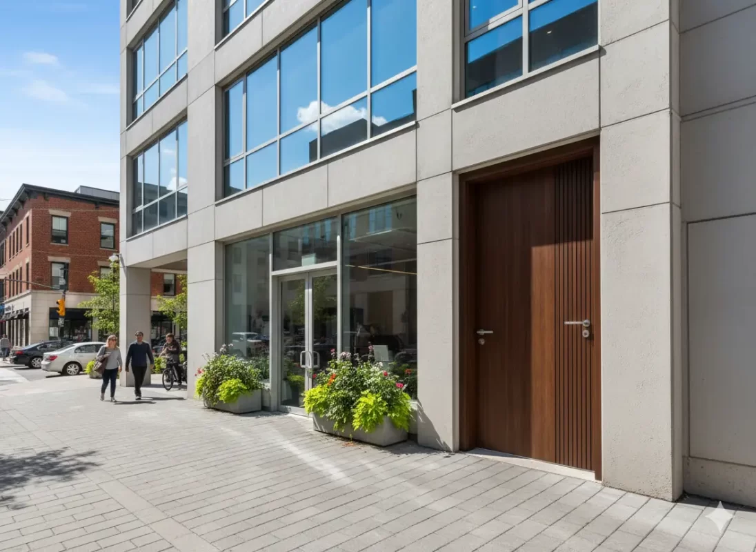 Nhà phố mặt tiền kinh doanh tại Thủ Đức sử dụng cửa chống cháy