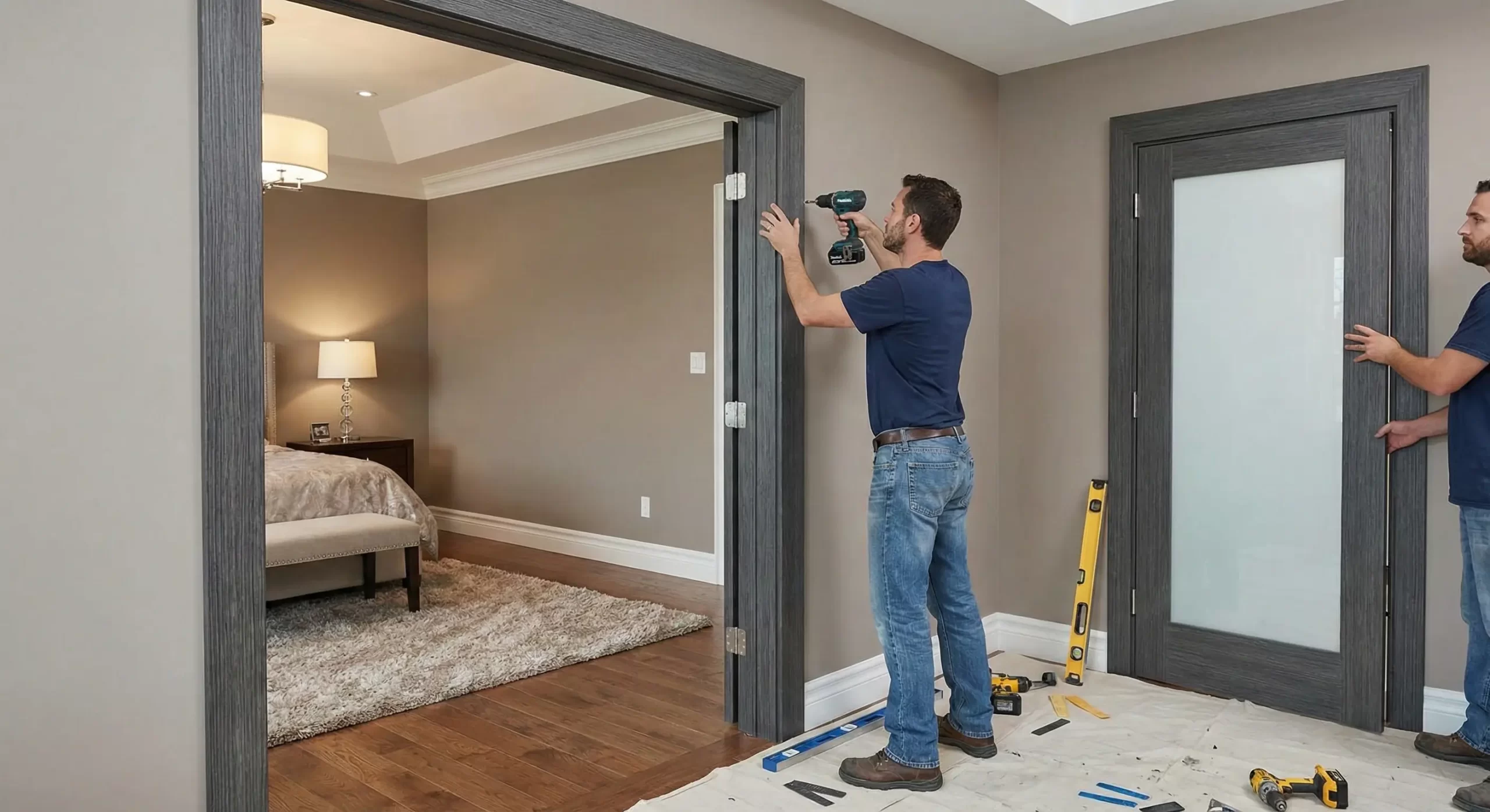 Lắp đặt cửa composite tại Quận 7 TP Hồ Chí Minh