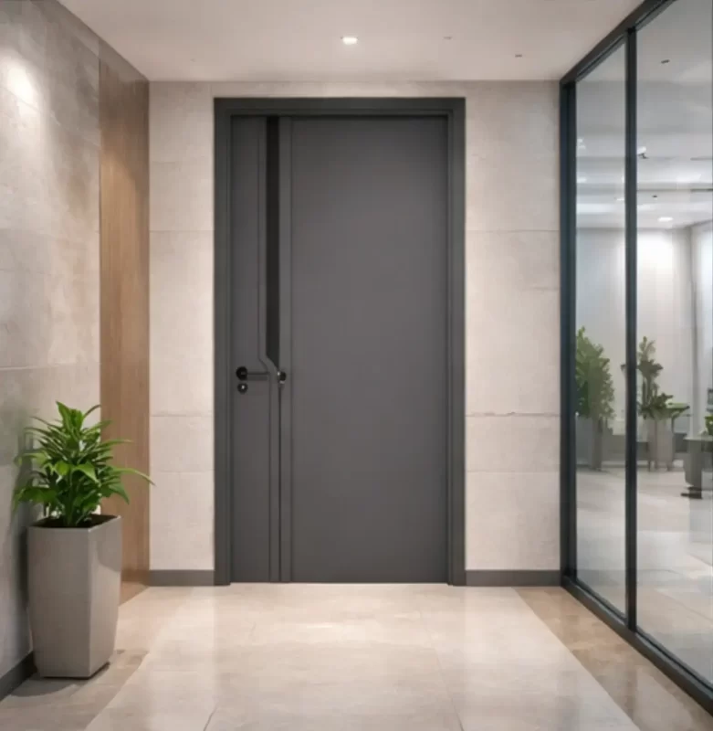 Cửa chống cháy hành lang chung cư giúp ngăn khói độc và khoanh vùng đám cháy