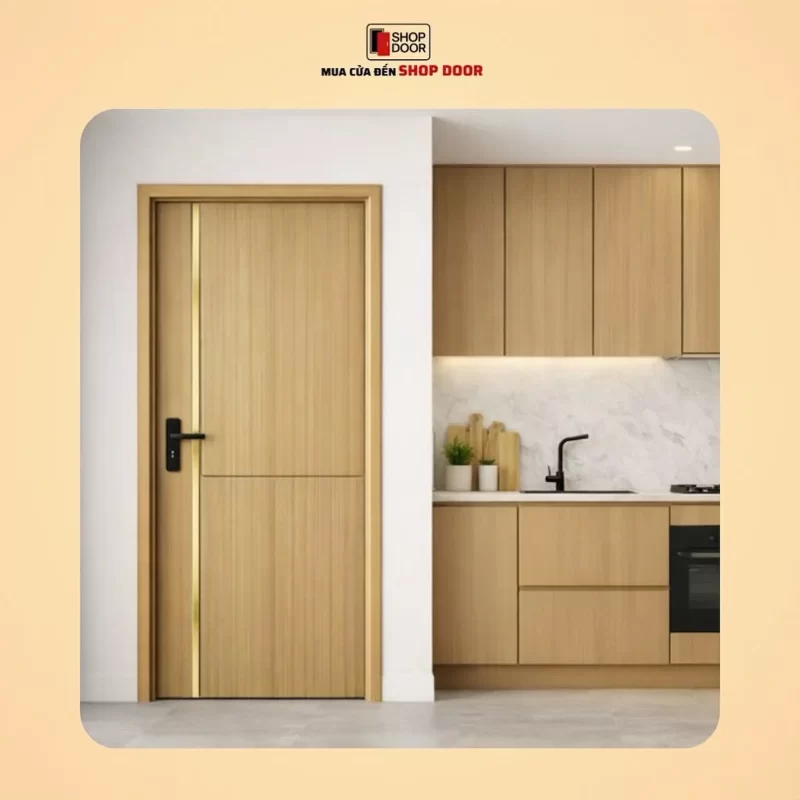 Mẫu cửa nhựa composite TPHCM giá rẻ thiết kế hiện đại sang trọng