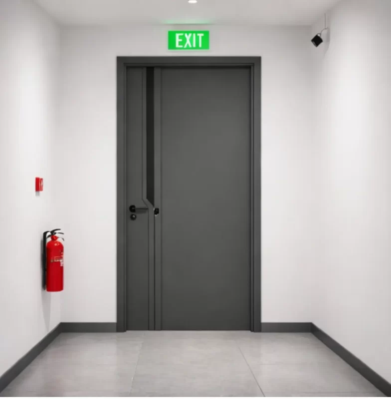 Cửa thép chống cháy đạt tiêu chuẩn kiểm định PCCC cho chung cư