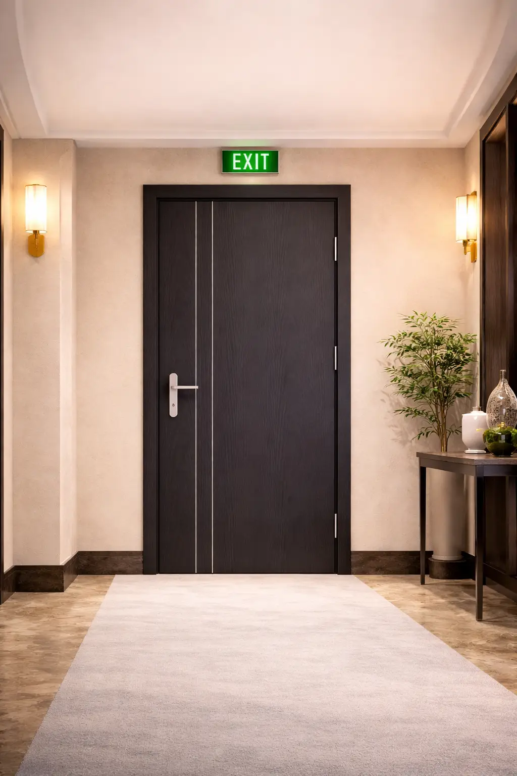 Mẫu cửa thép chống cháy EI90 cho lối thoát hiểm chung cư