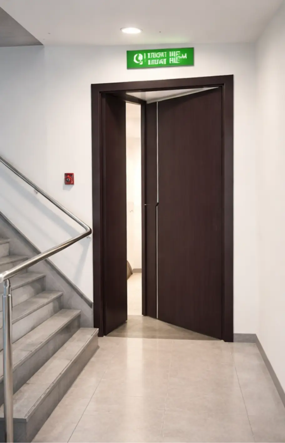 Lắp đặt cửa chống cháy cho buồng thang bộ thoát hiểm tại chung cư Nha Trang