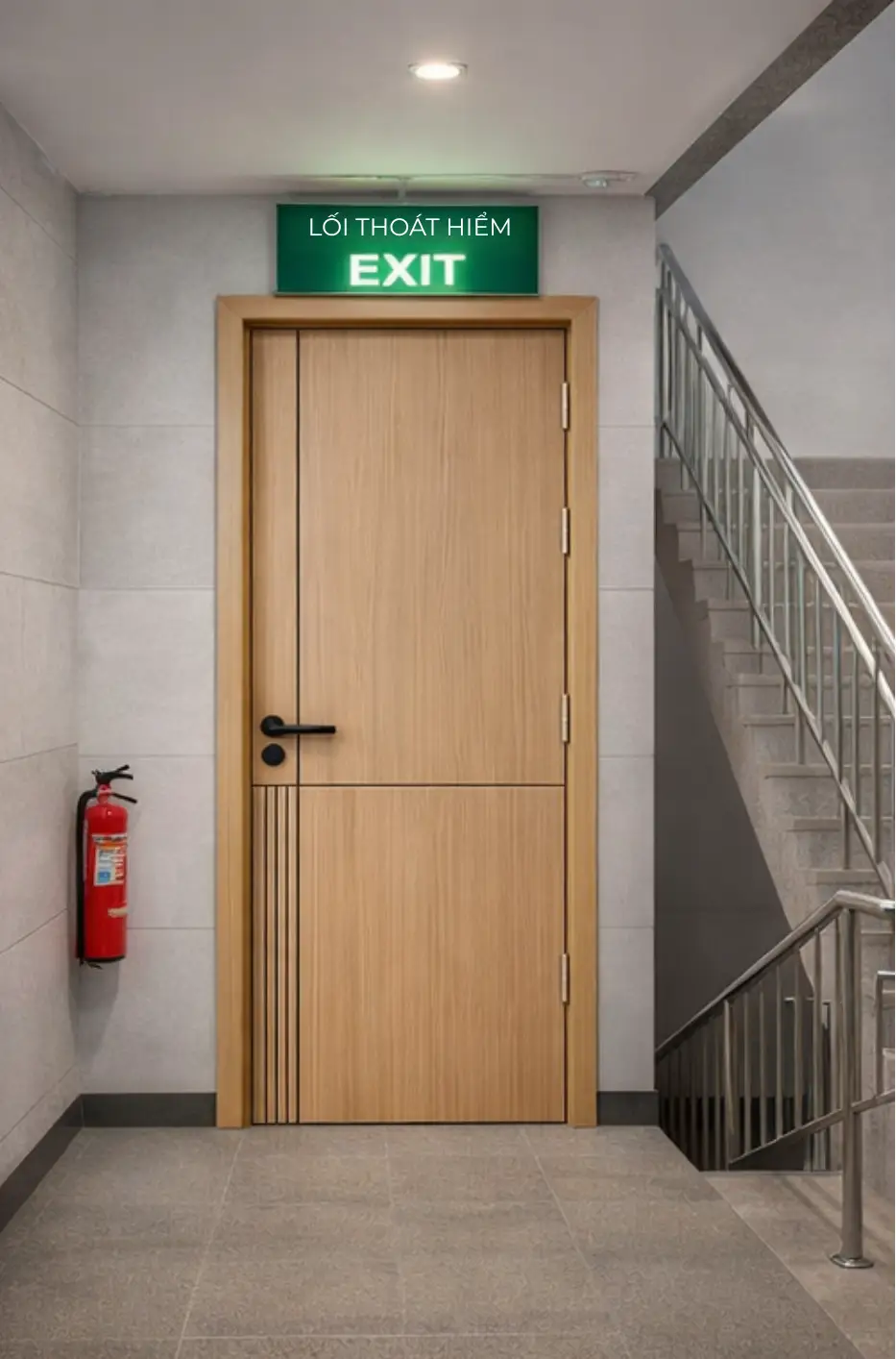 Hệ thống cửa chống cháy Nha Trang bảo vệ an toàn hỏa hoạn cho các tòa nhà cao tầng