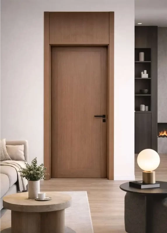 Không gian nội thất biệt thự vườn Củ Chi đẹp với cửa Shopdoor