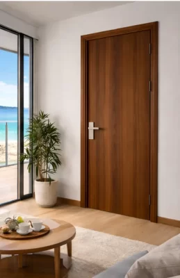 Mẫu cửa chống cháy Nha Trang kháng hơi muối biển chuyên dụng cho khách sạn cao cấp