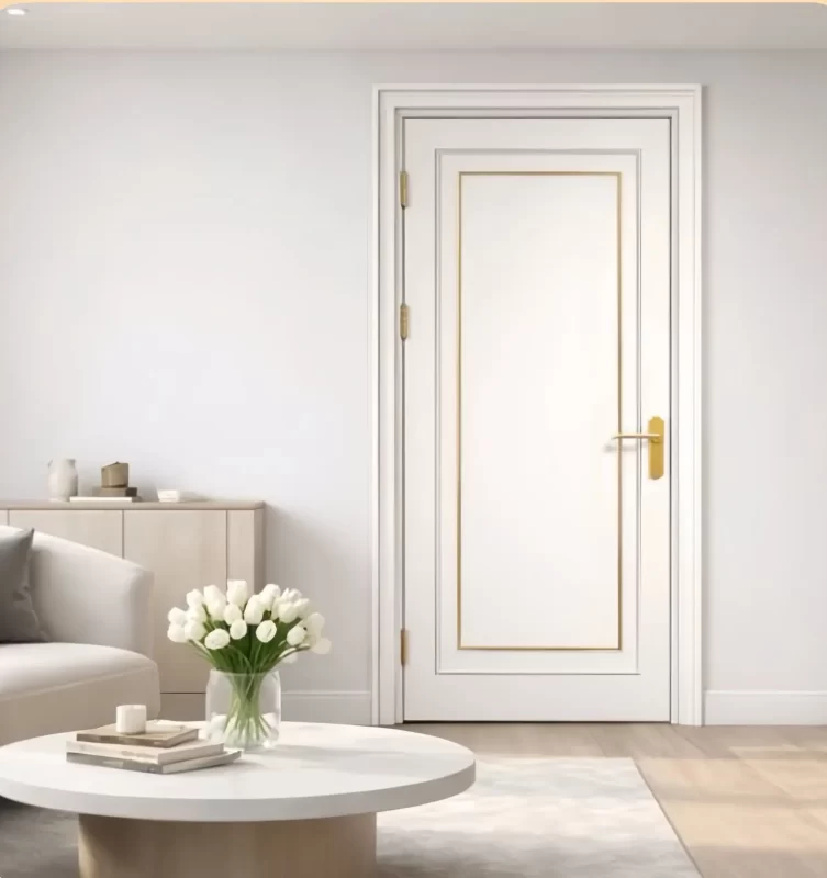 Mẫu cửa composite Quận 5 TPHCM sang trọng cho nhà phố người Hoa