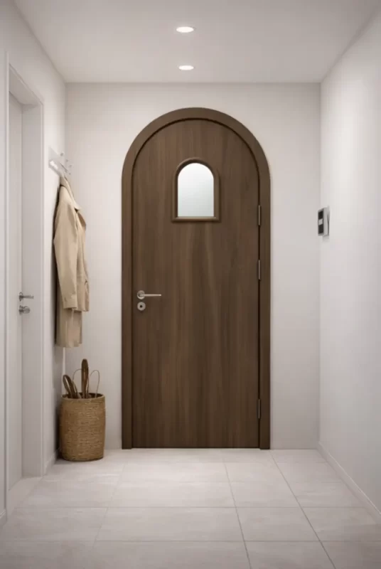 Mẫu cửa composite Sài Gòn cho căn hộ chung cư thiết kế hiện đại chống cháy lan