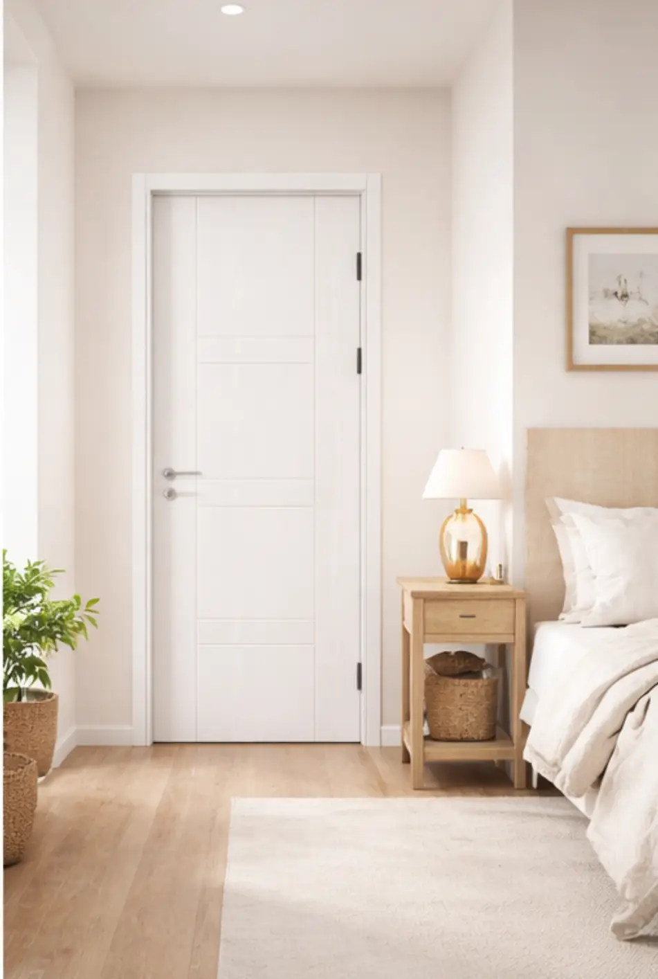 Mẫu cửa composite TPHCM cho nhà trọ và phòng cho thuê thiết kế bền bỉ hiện đại