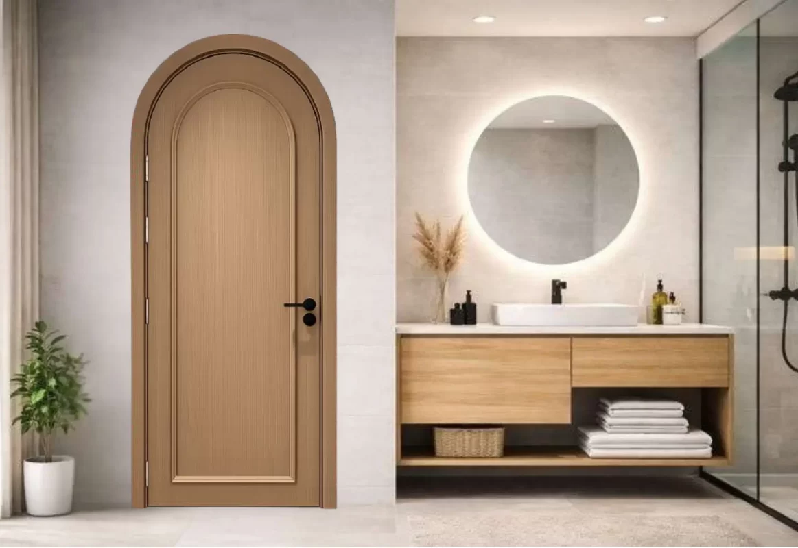 mẫu cửa vòm composite