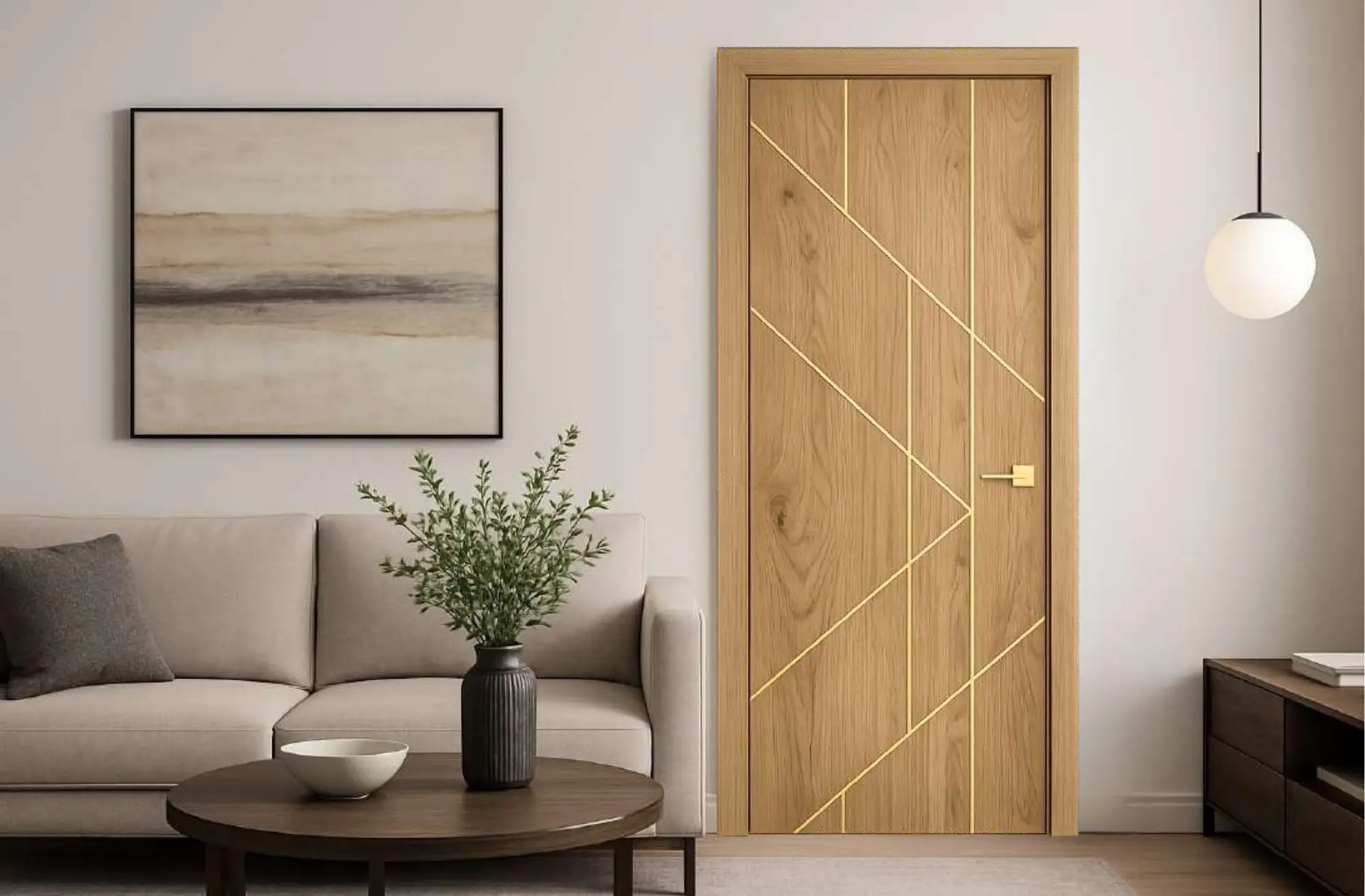 mẫu cửa composite vân gỗ shopdoor